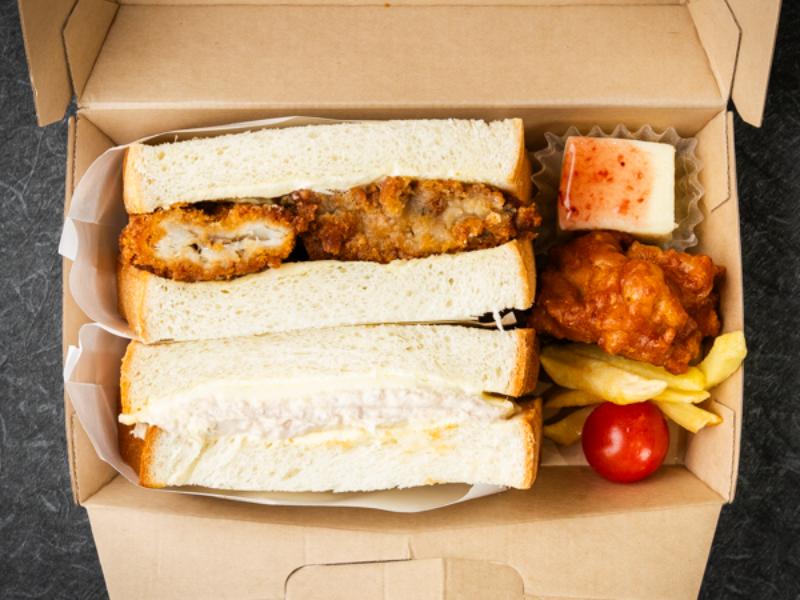 FUJISANDO（フジサンド） フィッシュ・コロッケサンド＆ツナチーズサンド