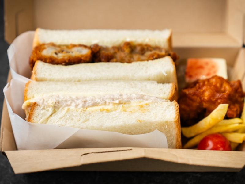 FUJISANDO（フジサンド） フィッシュ・コロッケサンド＆ツナチーズサンド