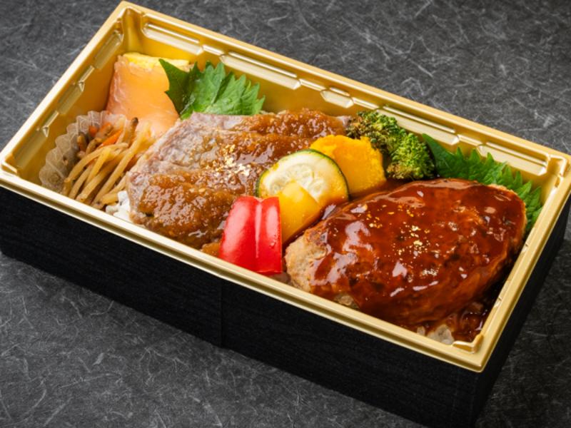 金富士重(サーロインステーキ&たいめいけんデミグラスハンバーグ)