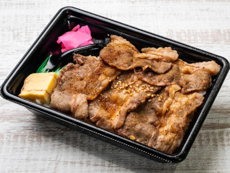 炙り牛カルビ重