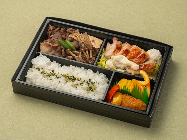 すきやきとチキン南蛮