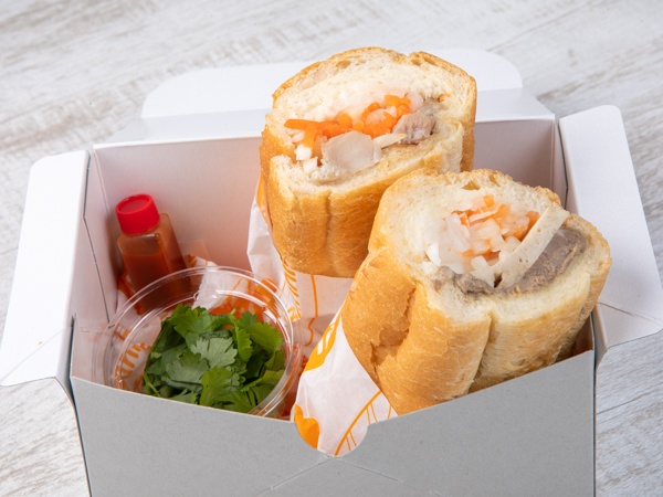 【バインミー2種】ベトナムハムとレバーペースト×ローストチキン