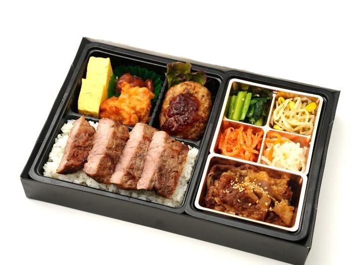 肉匠　牛焼肉＆ハンバーグ御膳〜極撰ステーキ重〜