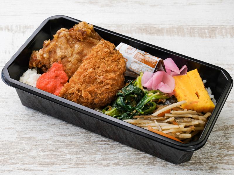 ガチ海苔「から揚げ明太」弁当