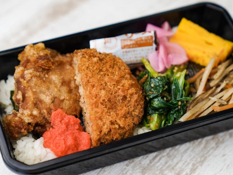 ガチ海苔「から揚げ明太」弁当