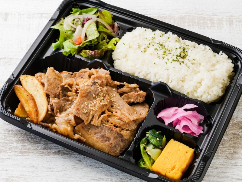 牛カルビの焼肉弁当