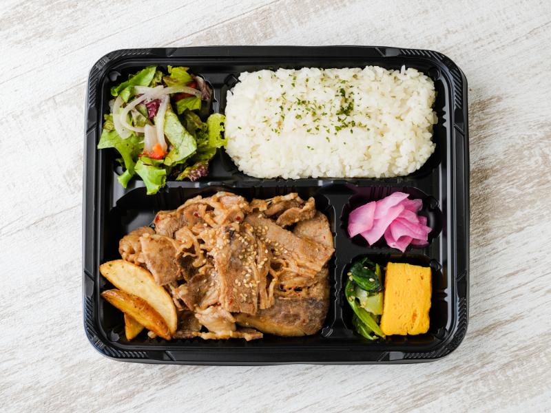 牛カルビの焼肉弁当