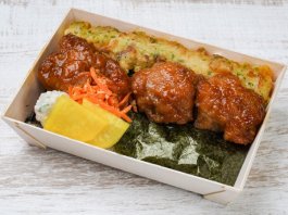 下町弁当の海苔が選べるのり弁（カンジャンチキン） 1,000円｜【お弁当デリ】お弁当の配達デリバリー