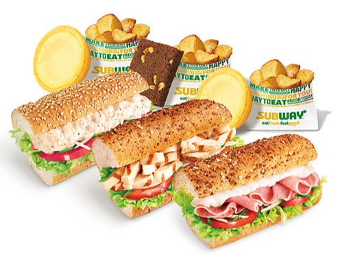 SUBWAY（新宿西口ハルク店）のファミリーセットB 4,150円｜【お弁当