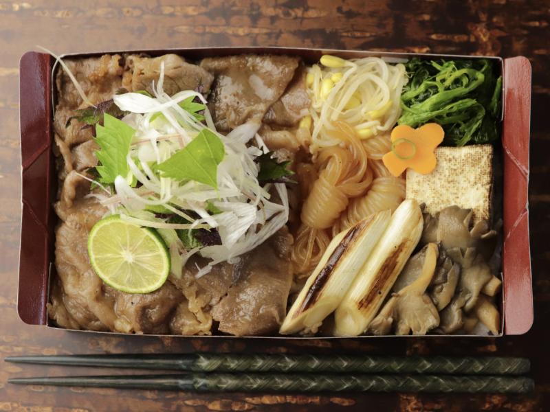 さっぱり！黒毛和牛おろし牛しゃぶ重