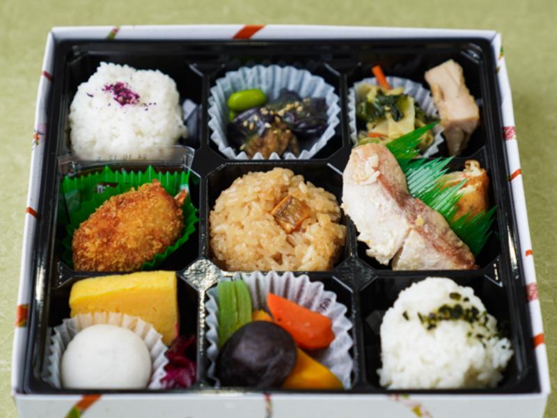 色彩九枡弁当