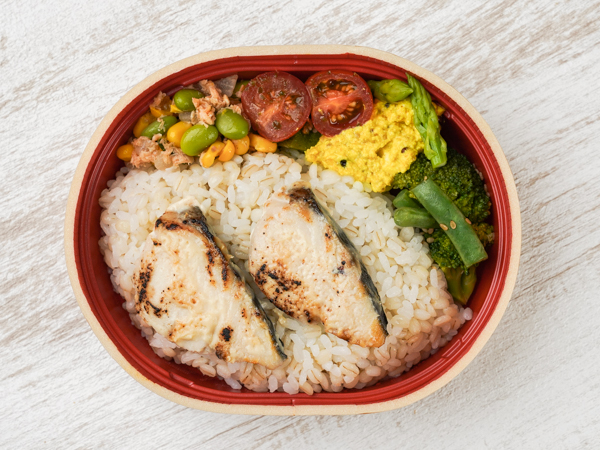 4品目野菜デリとさわら西京焼き弁当