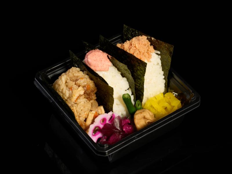 バラエティおにぎりセット（鮭・炊き込み・明太マヨ）