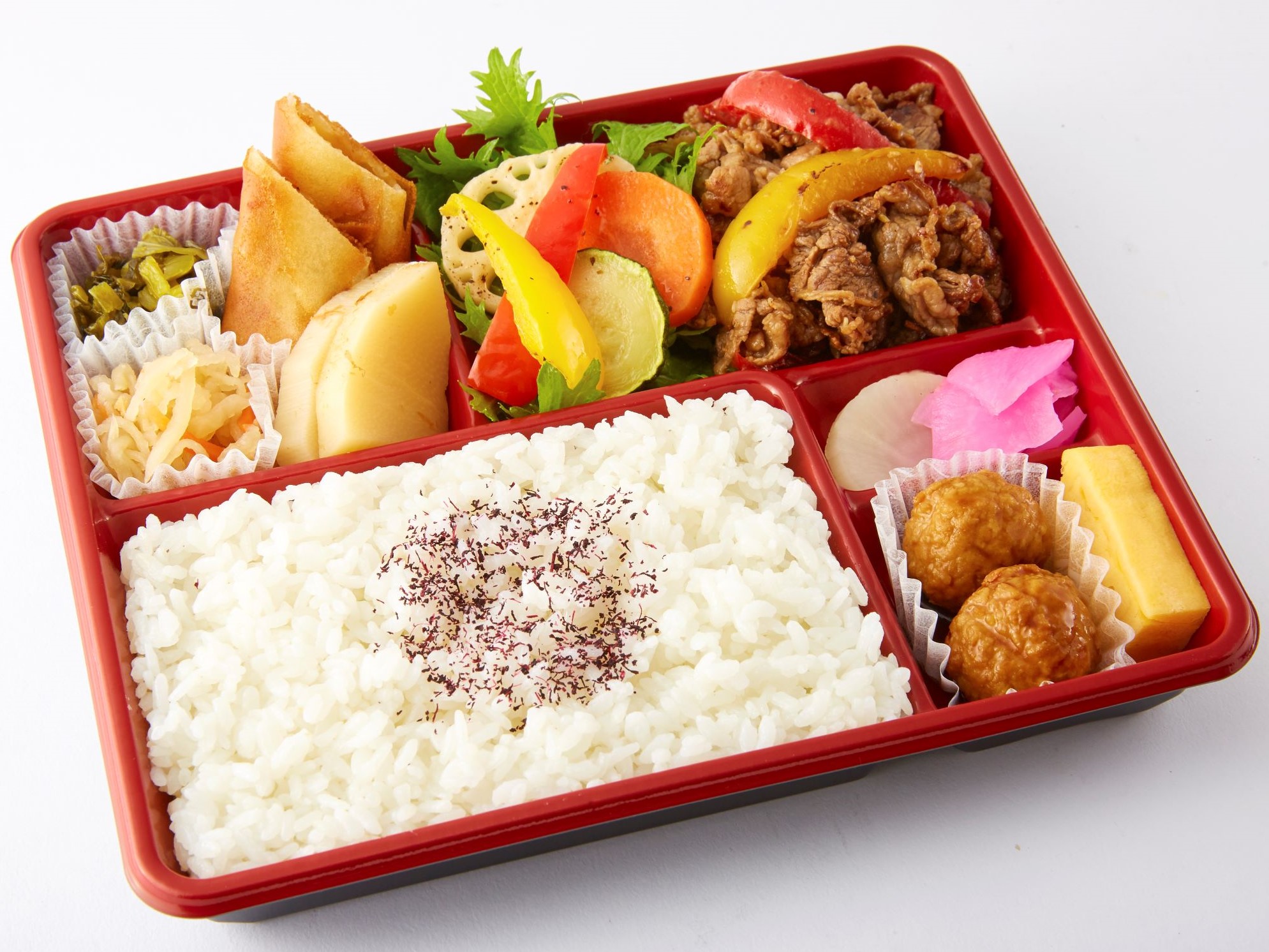 仕出弁当 幕濱 幕の内弁当 牛焼肉 お弁当デリ