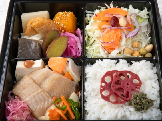 農園弁当　白身魚の南蛮漬け