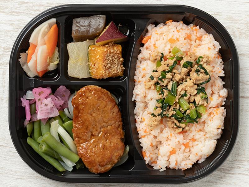 彩り弁当　鶏つくね