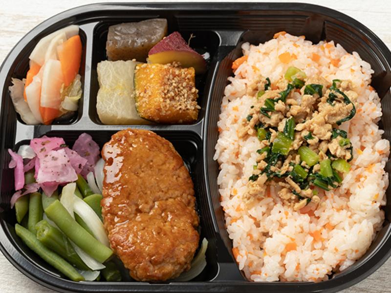彩り弁当　鶏つくね