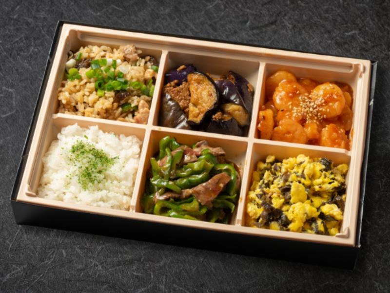 鳳閣〜中華４種と中華炊き込みご飯弁当〜