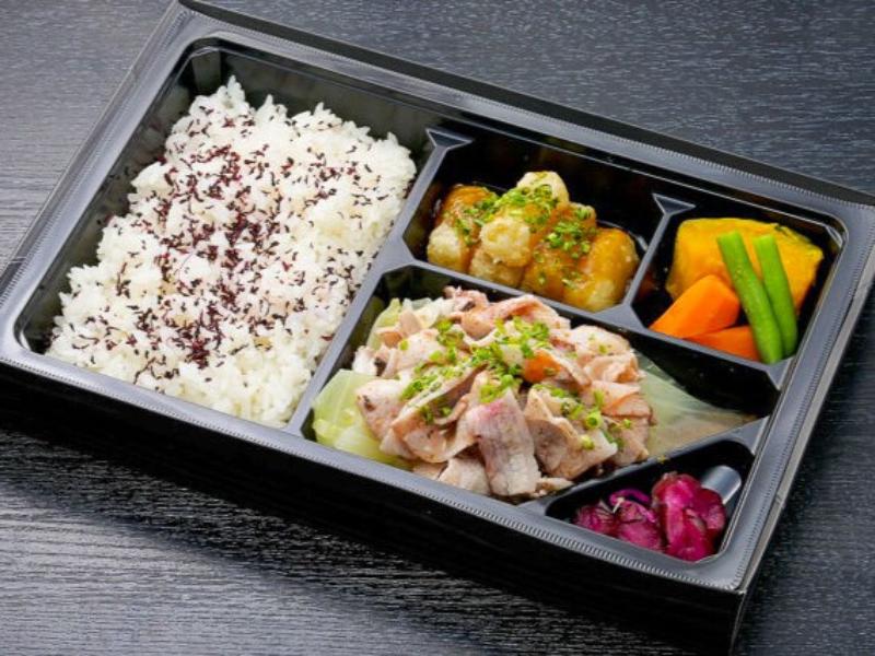 梅豚しゃぶ弁当