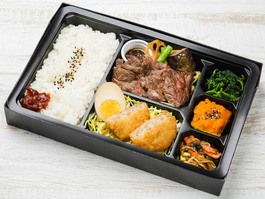 お手頃肉弁当④