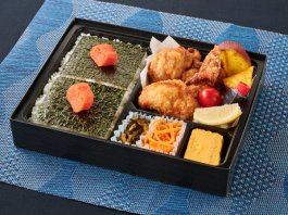 博多明太箱飯 鳴海屋の【お値打ち価格】博多明太のり唐＆とんかつ弁当
