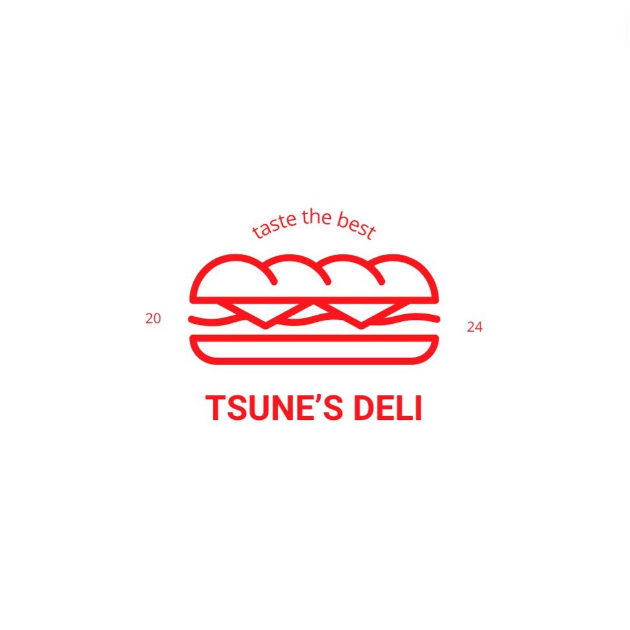 Tsune's deli Sandwich