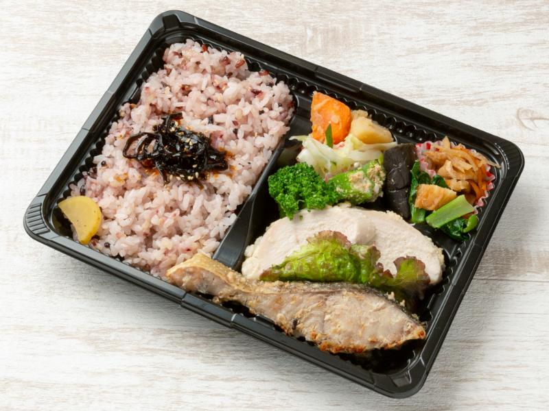 国産鮭の甘酒味噌漬け焼き弁当