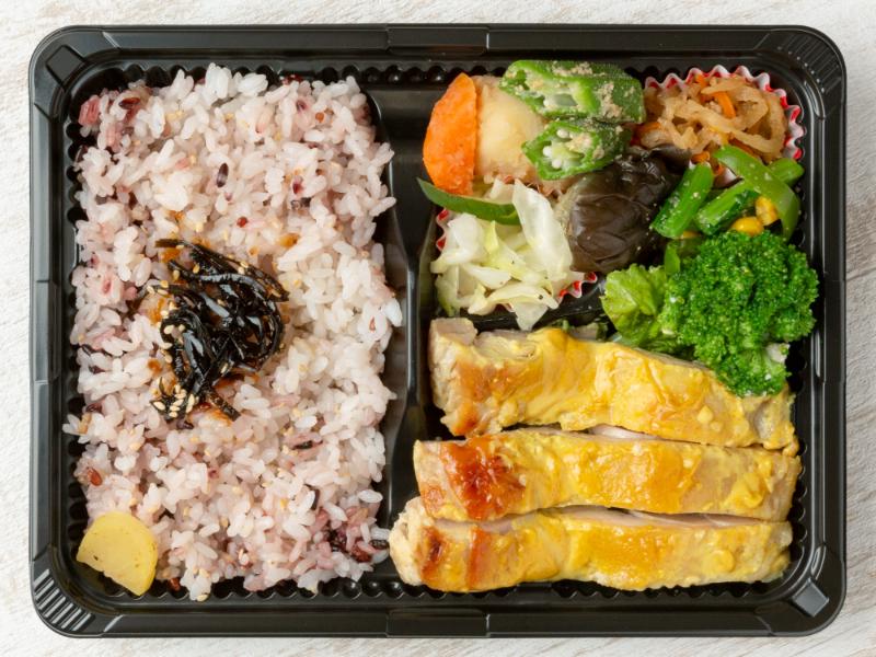 鶏もものハニーマスタード弁当