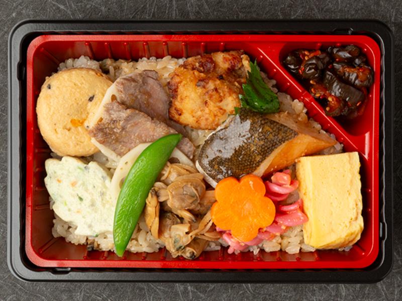市場のあさり飯重