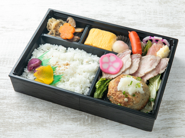 桃太郎弁当～ＭＯＭＯＴＡＲＯＬＵＮＣＨＢＯＸ～特製ハンバーグとローストビーフ