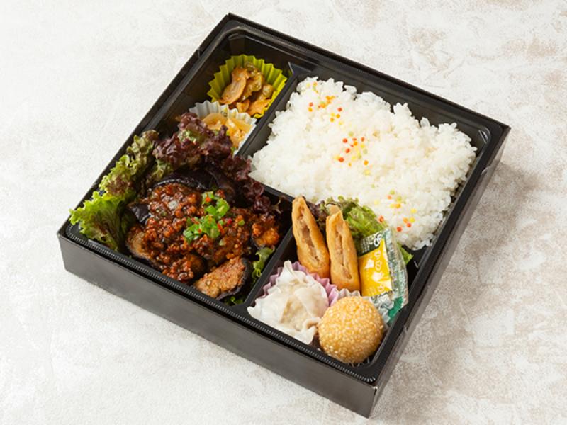 麻婆茄子・点心御膳
