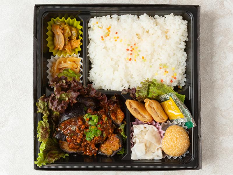 麻婆茄子・点心御膳