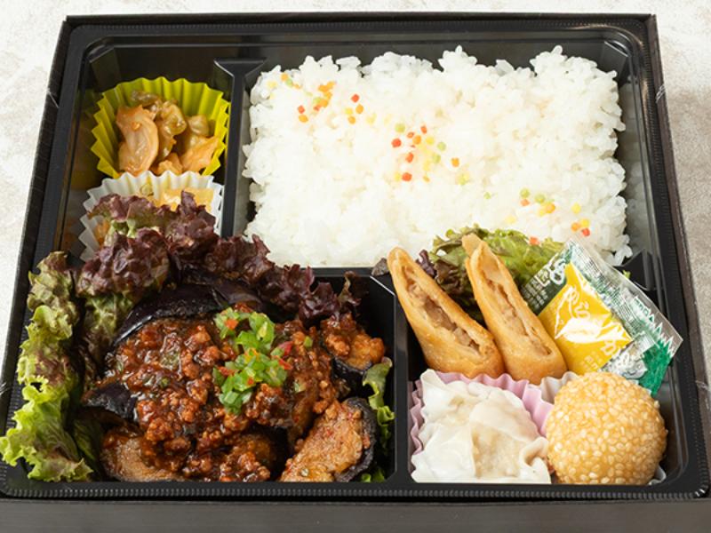 麻婆茄子・点心御膳