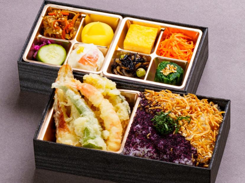 梅、じゃこ弁当