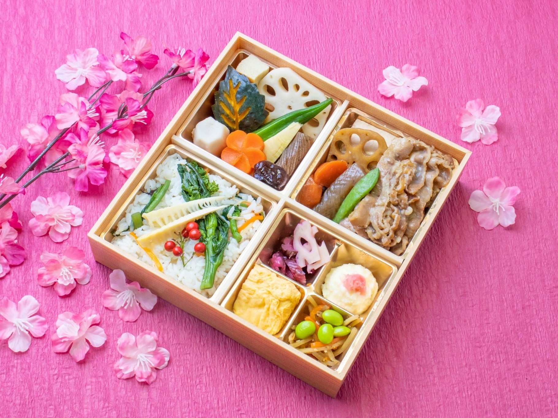 【春限定！】特選牛すき焼きと旬の山菜ご飯御膳