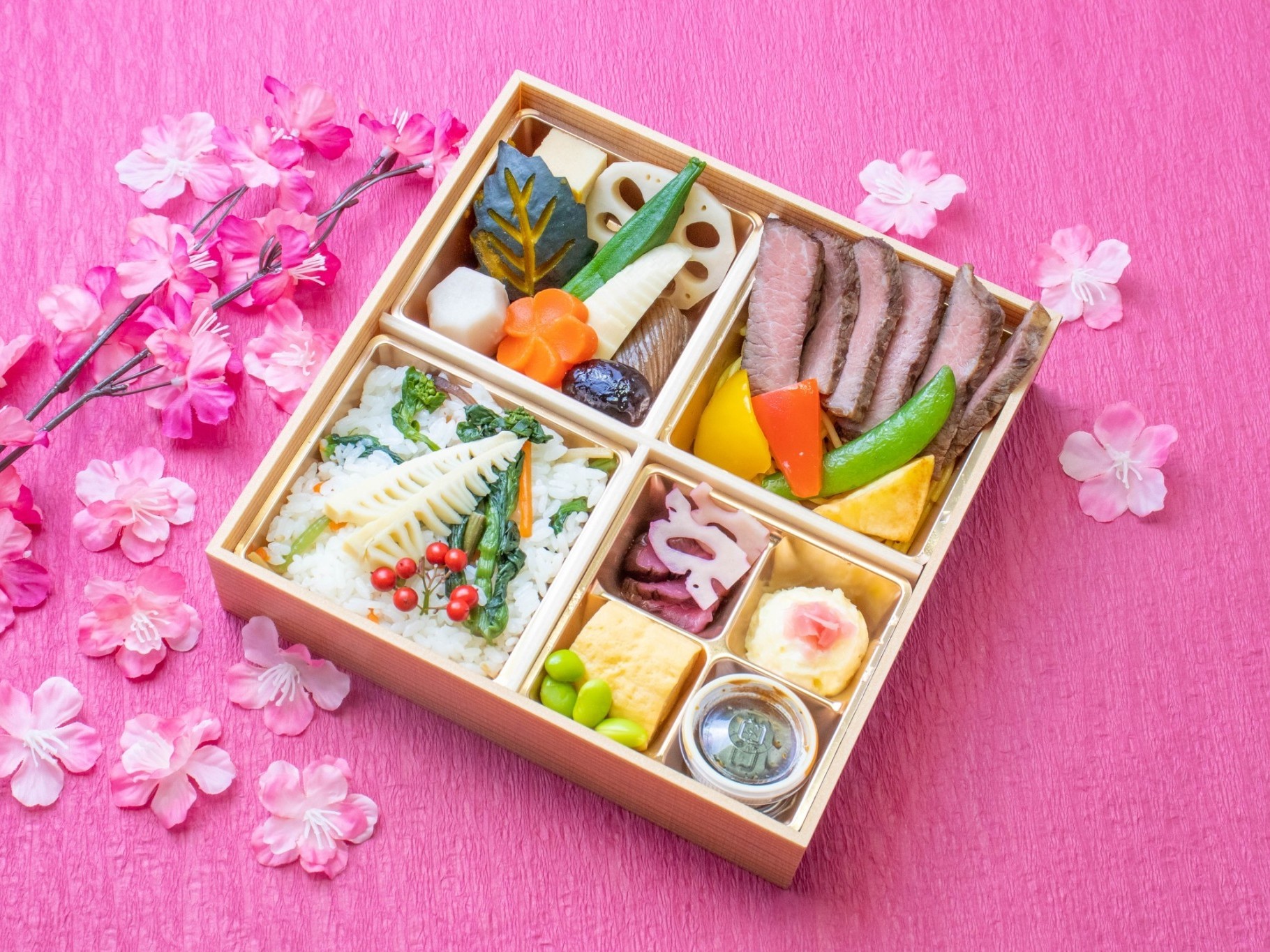 【春限定！】厳選ビーフステーキと旬の山菜ご飯御膳