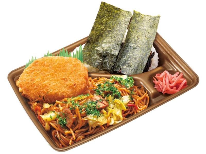 焼きそばのり弁当