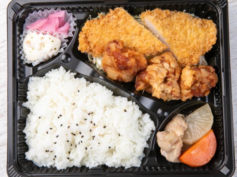 【コスパ抜群】ヒレカツ＆唐揚げ＆鶏大根