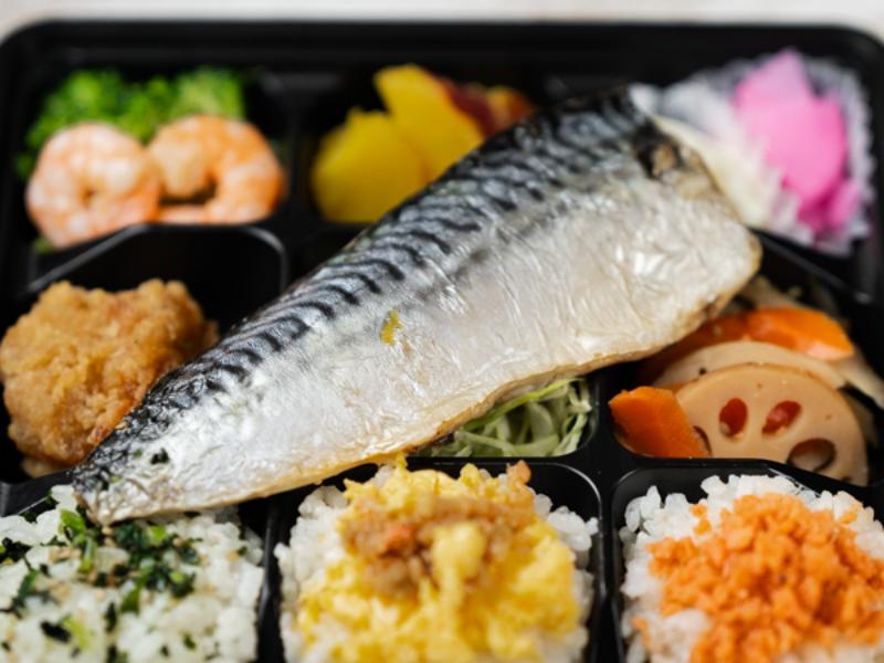 【贅沢9マス】鯖＆唐揚げ