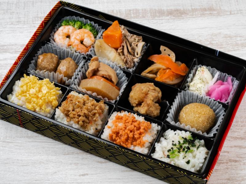 12マス弁当（唐揚げ）