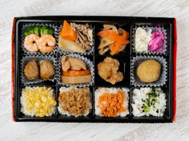 12マス弁当（唐揚げ）