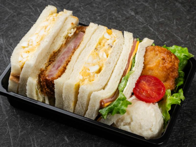 ささ木のミックスサンド〜ロースハム＆チーズ〜