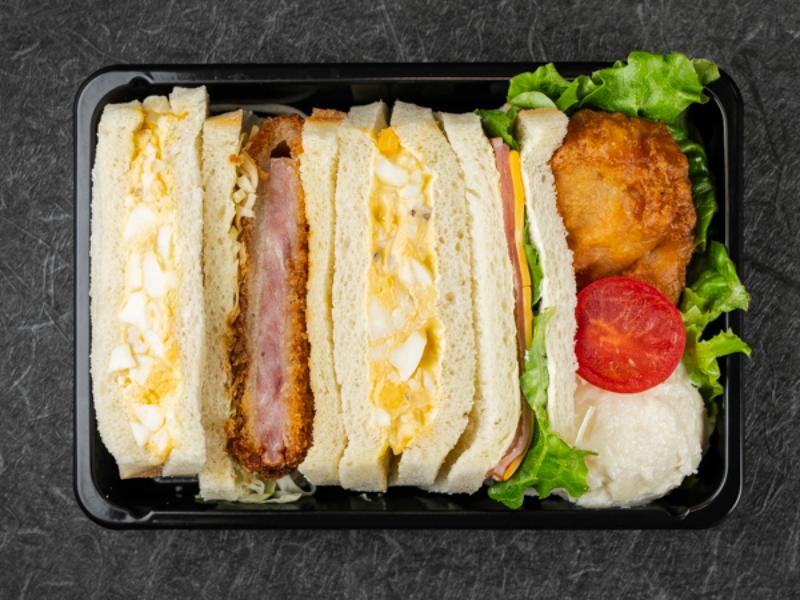 ささ木のミックスサンド〜ロースハム＆チーズ〜