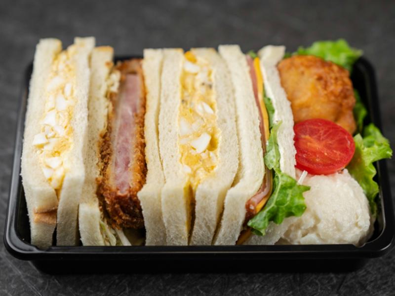 ささ木のミックスサンド〜ロースハム＆チーズ〜