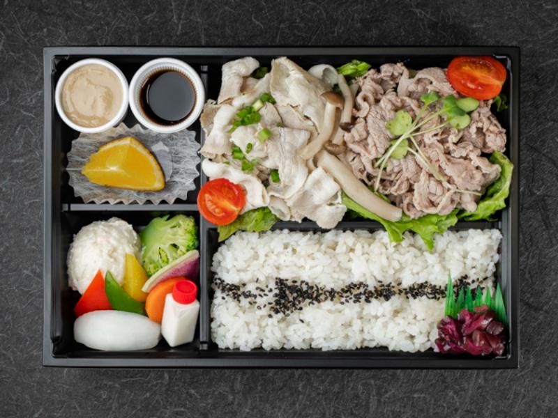 ささ木の厳選二種しゃぶしゃぶ弁当