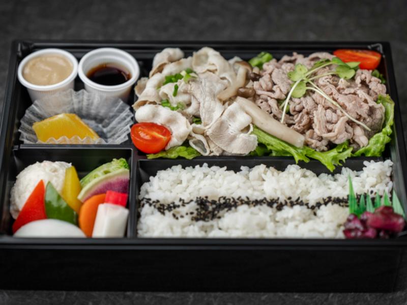 ささ木の厳選二種しゃぶしゃぶ弁当