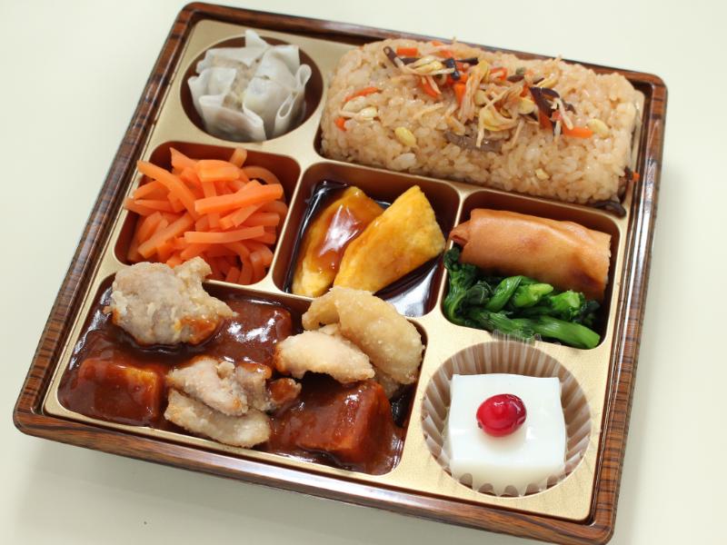 【寿】鶏の唐揚げ～特製中華あんかけ～　中華風まぜご飯