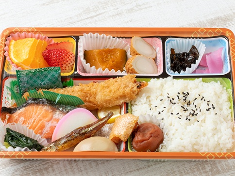 特製鮭弁当