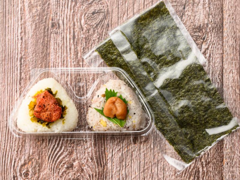 炙り明太子＆高菜と雑穀米おにぎり