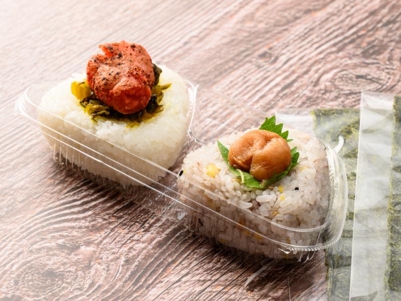 炙り明太子＆高菜と雑穀米おにぎり